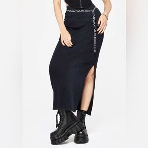 Christina Rib Cotton Maxi Skirt Sz 10 – Casual Comfort, Everyday Maxi